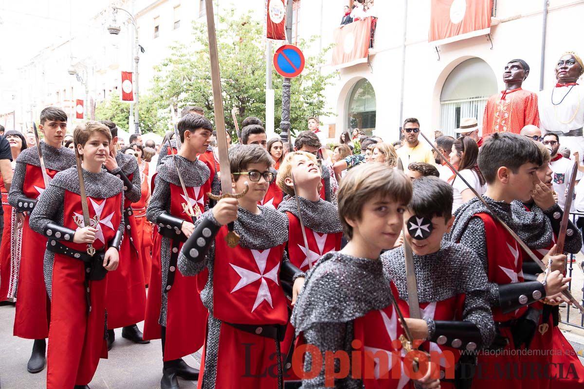 Moros y Cristianos en la mañana del día dos en Caravaca