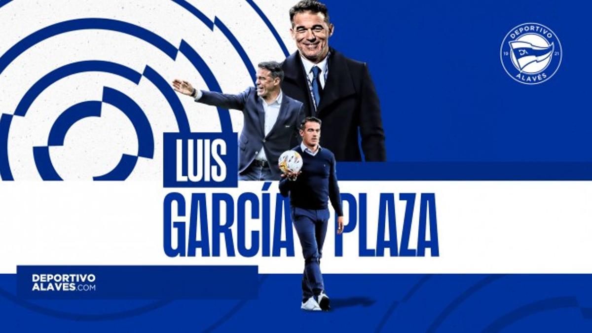 Luis García Plaza, entrenador del Alavés