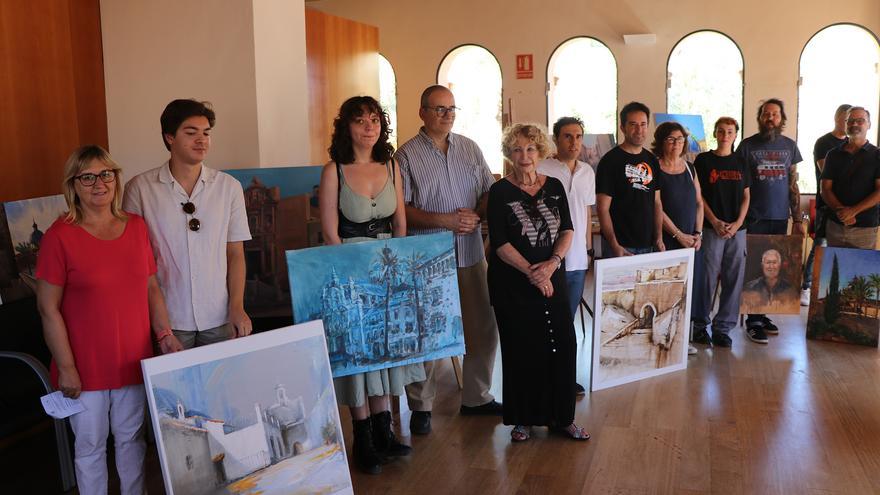 El artista Pascual Gimeno logra el primer premio del Concurso de pintura rápida “José Manaut” 2023