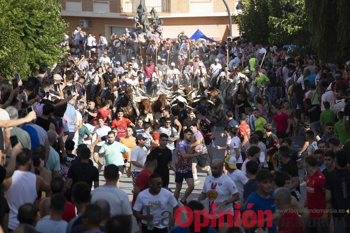 El segundo encierro de las Fiestas de Moratalla se salda con un herido