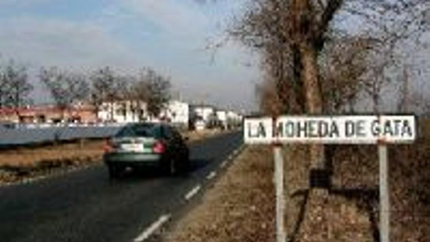 Manifestación para pedir el arreglo de la carretera