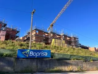 Así se ve ya la obra del cohousing de Llanera