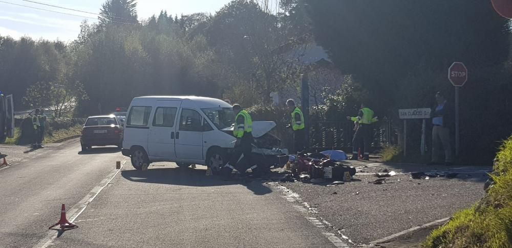 Accidente en Oviedo: Fallece un motorista en Santa Marina de Piedramuelle