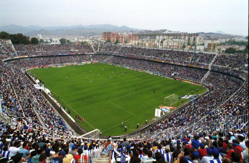 20 años del primer ascenso del Málaga CF a Primera