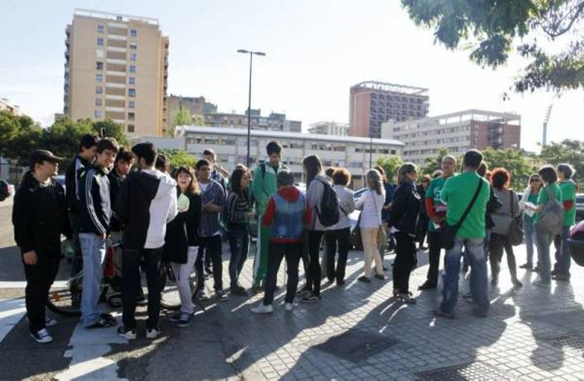 Las imágenes de la jornada de huelga de la enseñanza