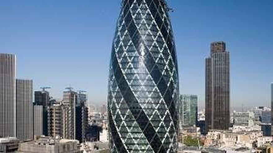 La torre &#039;The Gherkin&#039;.