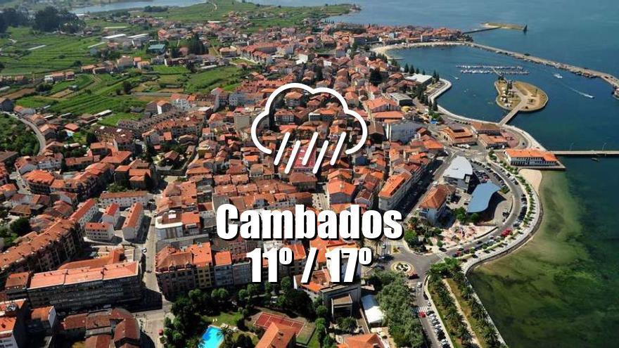 El tiempo en Cambados: previsión meteorológica para hoy, viernes 24 de octubre