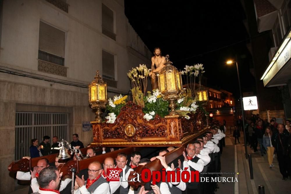 Encuentro en Lorca del Cristo de la Sangre, Señor de la Penitencia y la Virgen de la Soledad