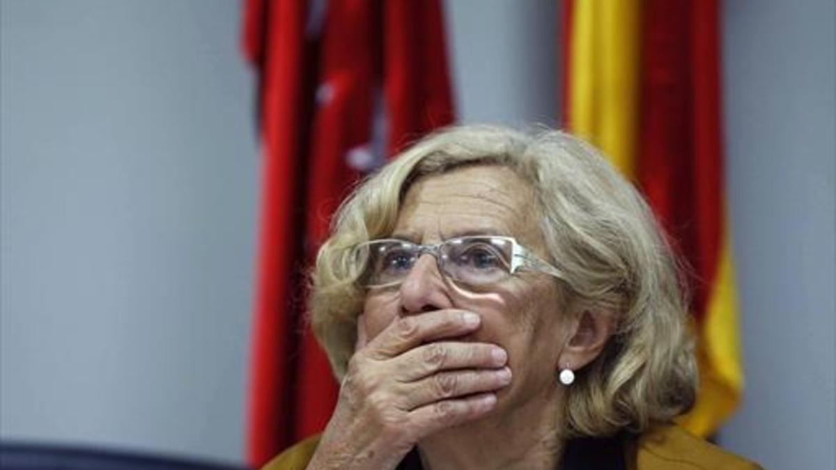 Manuela Carmena, alcaldesa de Madrid.