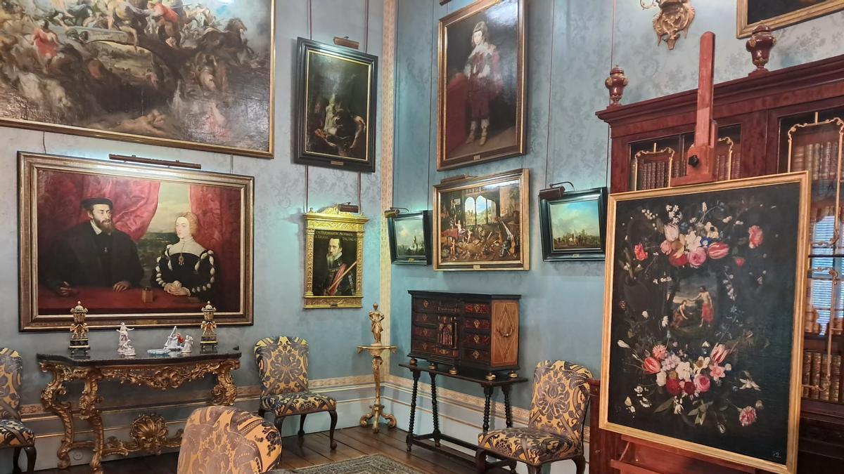 Obra cedida por el Museo de Bellas Artes