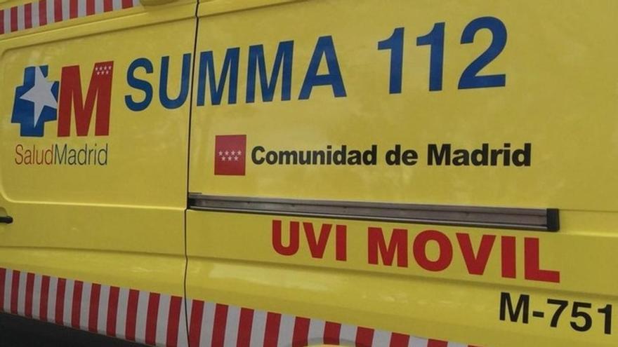 El choque de dos vehículos deja una muerta y un herido en Madrid