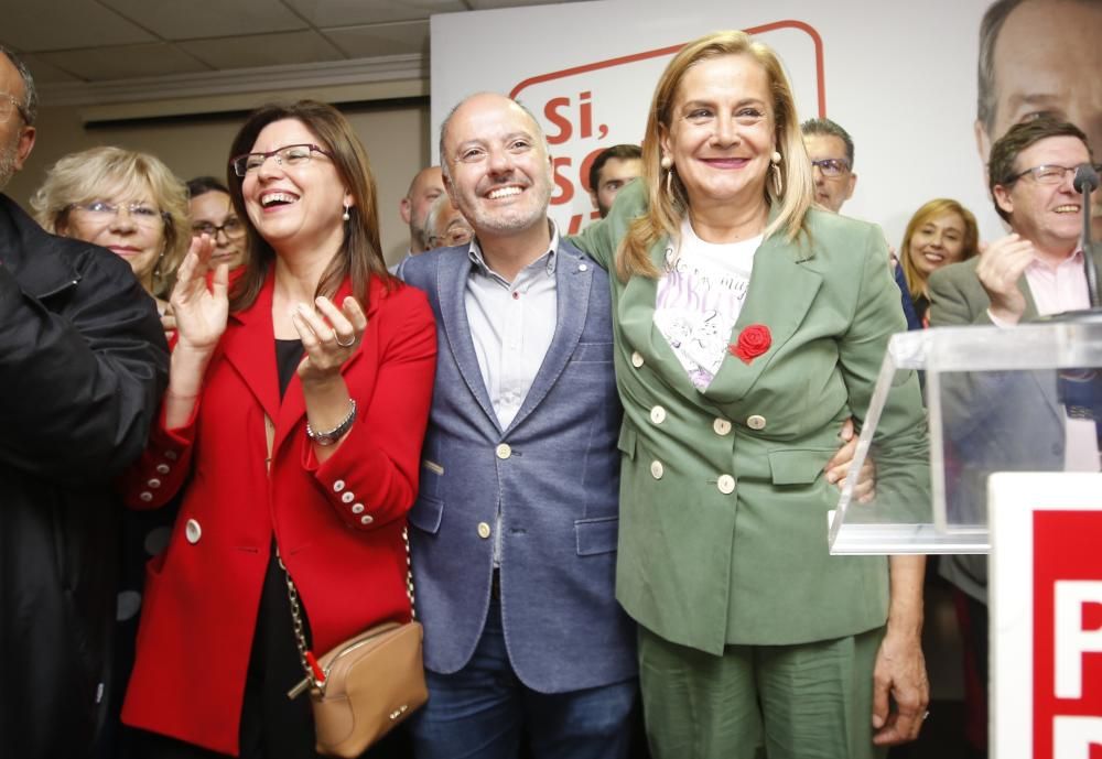 Abel Caballero celebra la mayoría absoluta en Vigo
