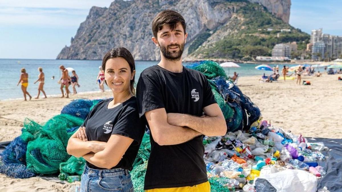 Los hermanos y fundadores de Gravity Wave, Amaia y Julen Rodríguez.