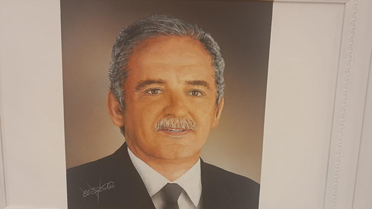 Retrato de Misael Fernández Porrón.