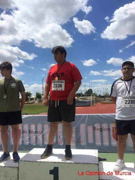 Final de atletismo de Deporte en Edad Escolar