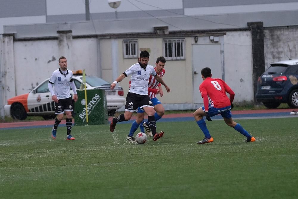 El partido entre el Caudal y el Sporting B, en imágenes