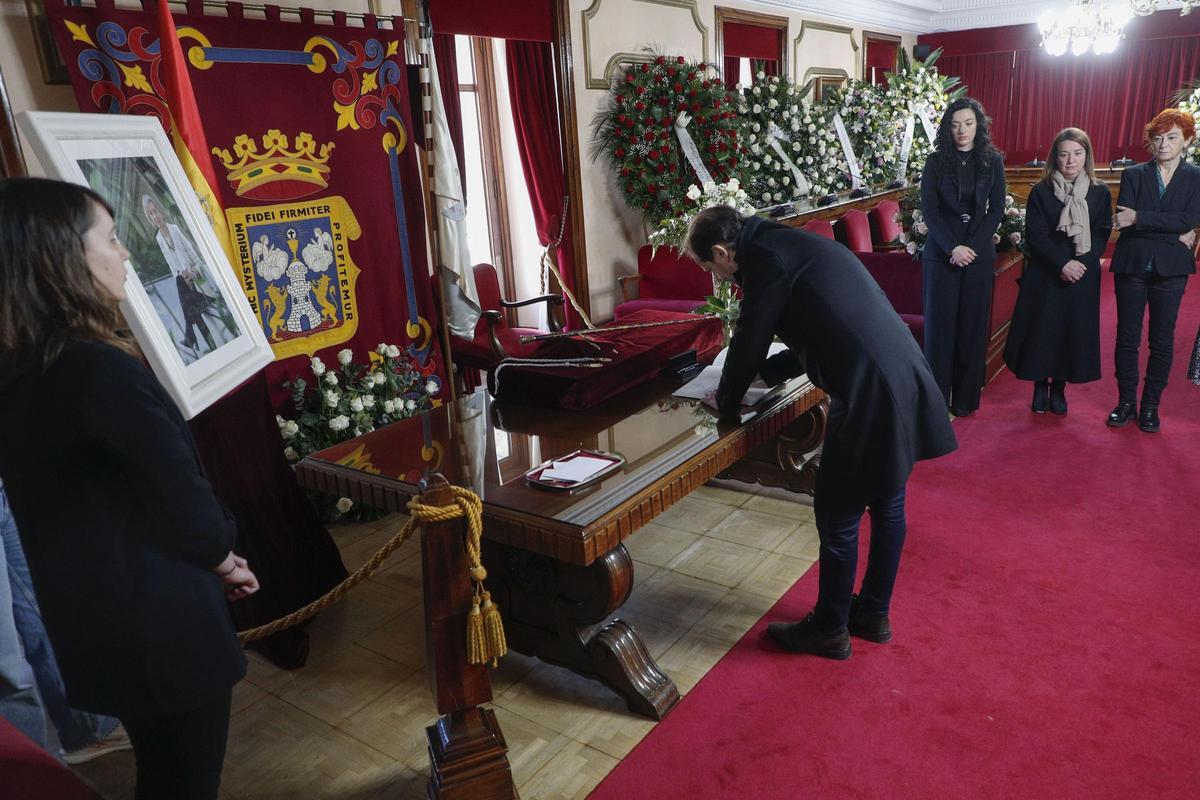 Lugo despide a su alcaldesa Paula Alvarellos