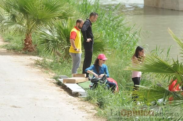 Simulacro en el río Segura