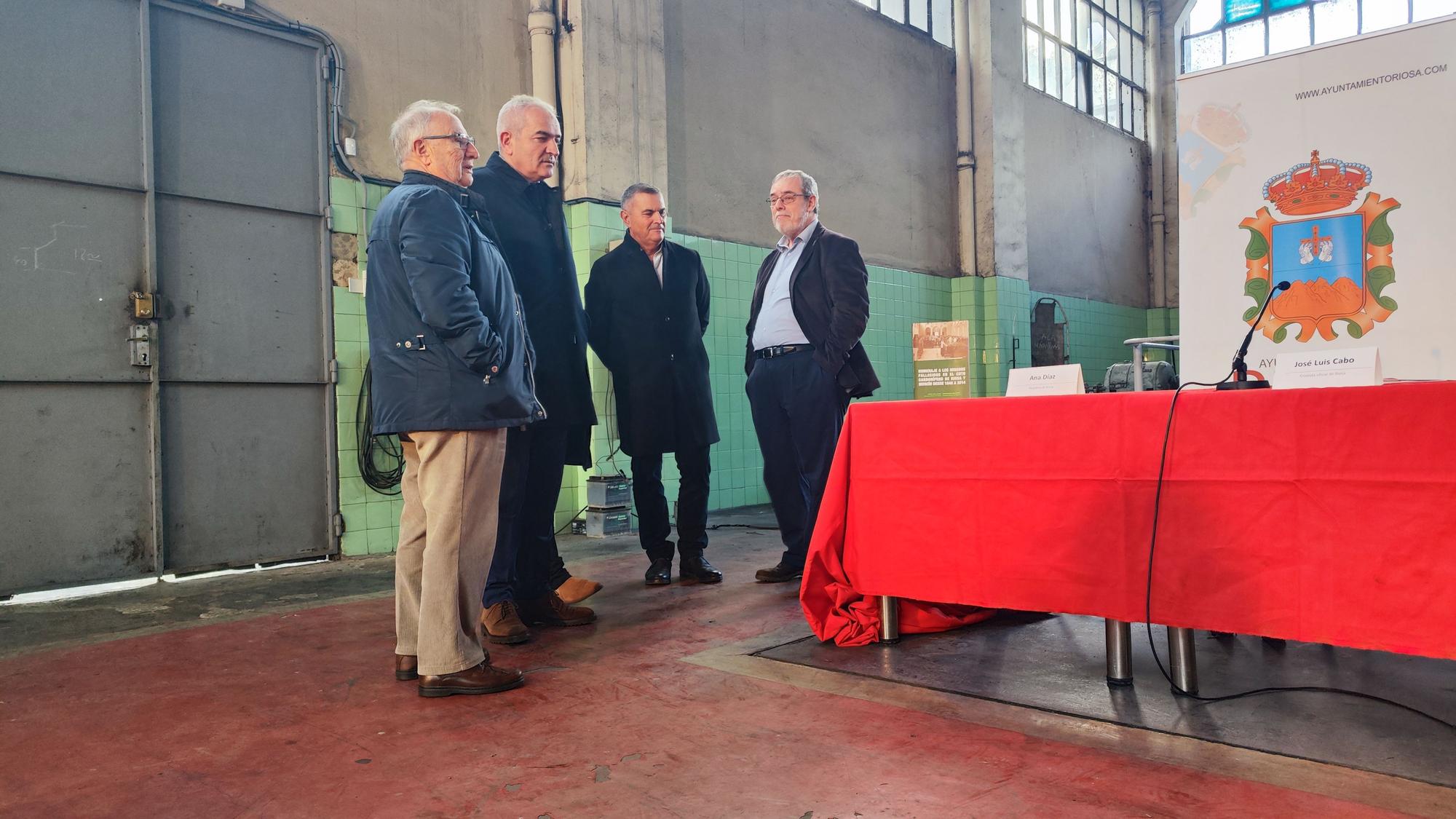 La presentación del libro homenaje a los mineros, en imágenes