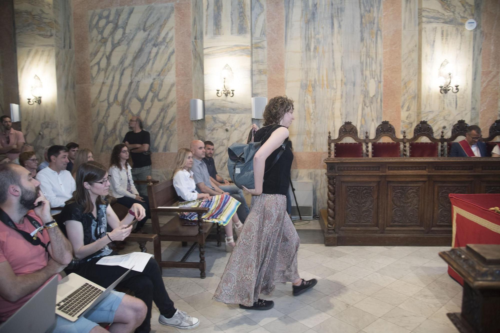 El ple de constitució del nou Ajuntament de Berga, en imatges