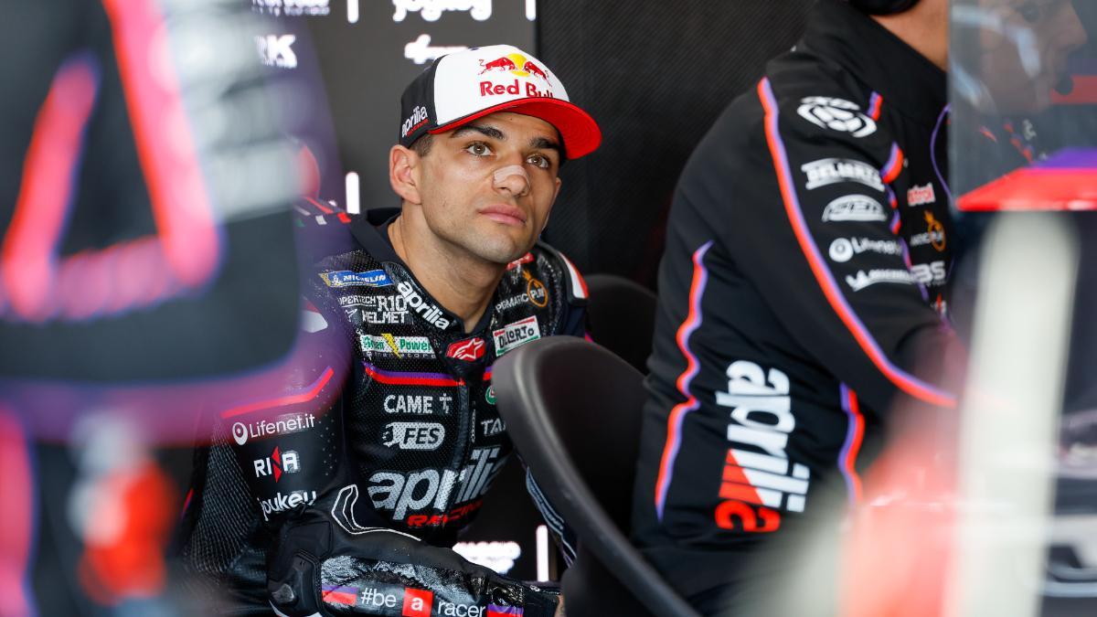 Jorge Martín durante el fin de semana en Valencia