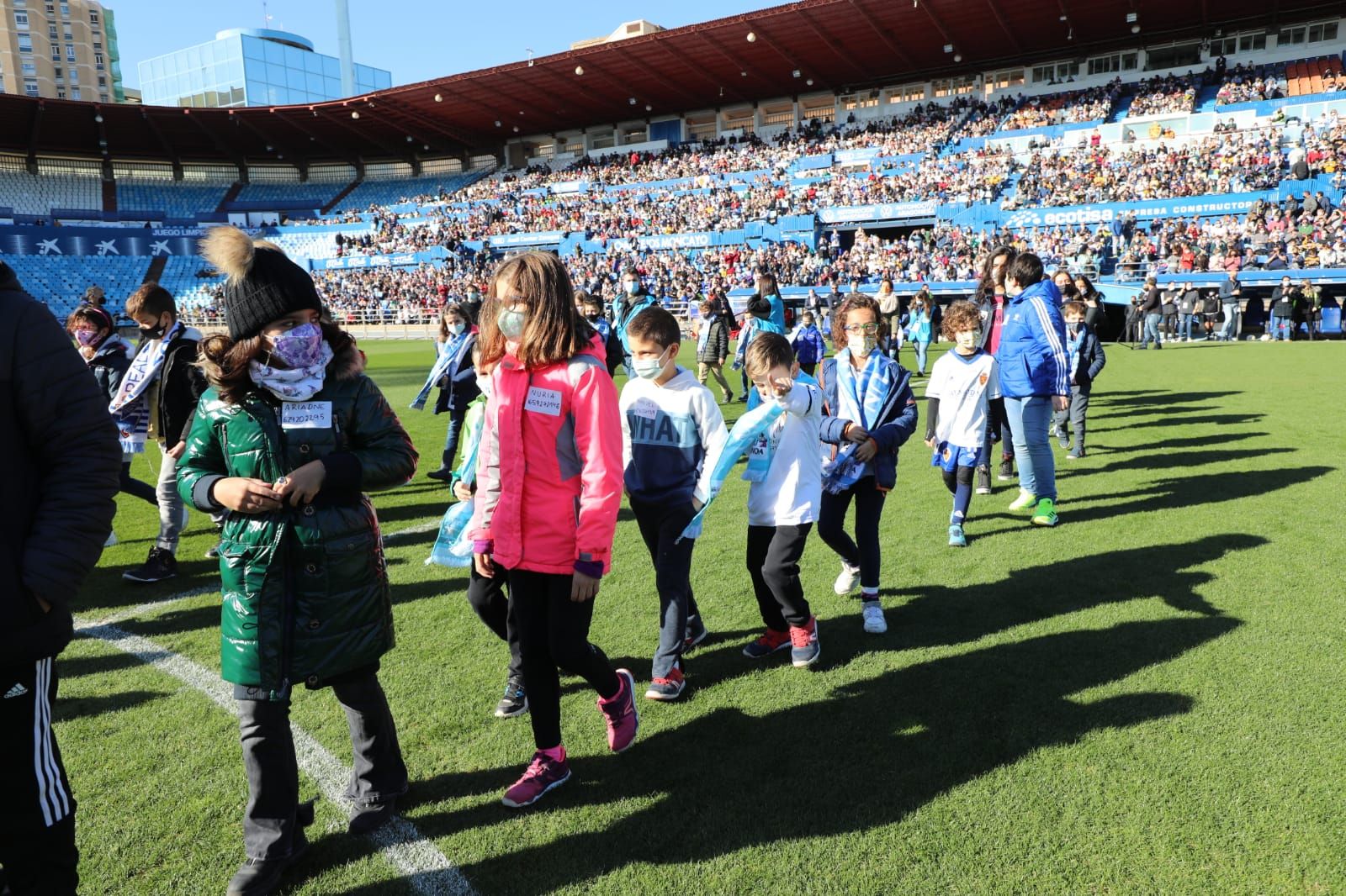 FOTOGALERÍA | El partido de Aspanoa vuelve a poblar La Romareda