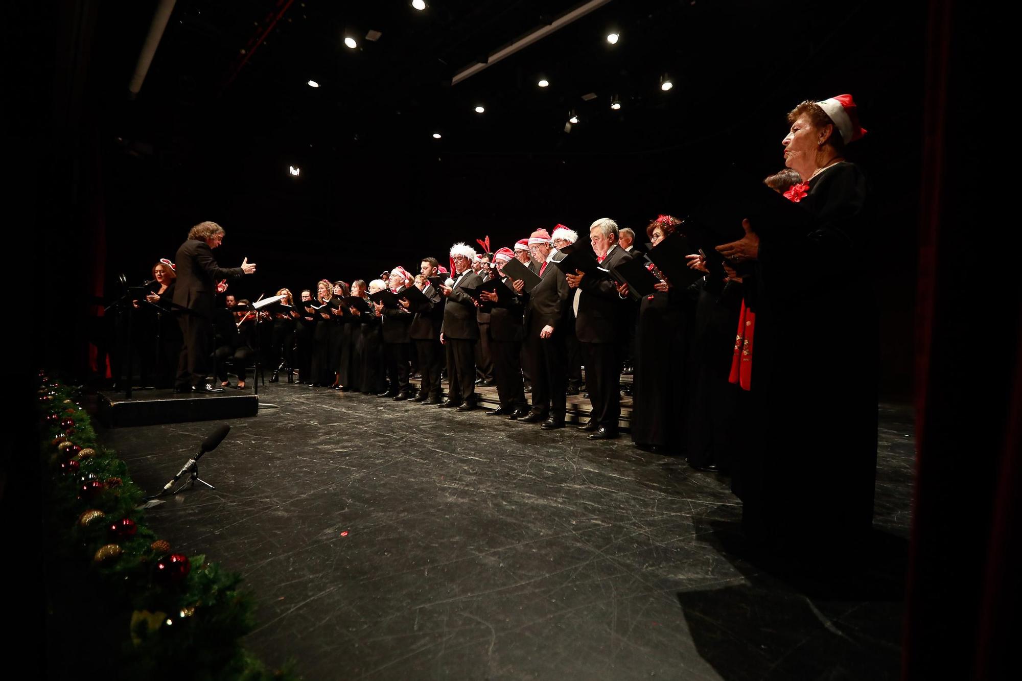 Las imágenes del concierto de Nadal del Cor y la Banda Sinfónica de Ibiza
