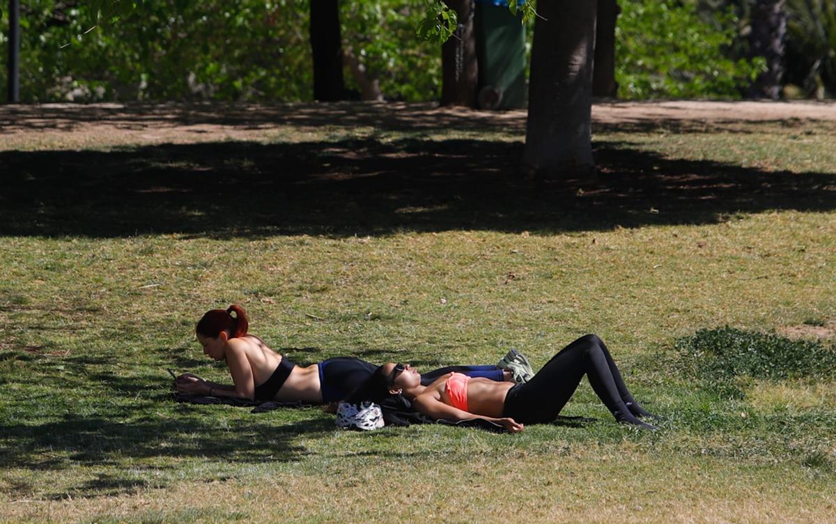 Calor estival en València en pleno mes de abril