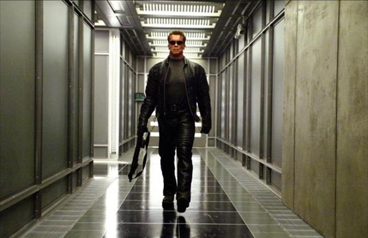 Schwarzenegger, a ’Terminator’. Schwarzenegger, a ’Terminator’.