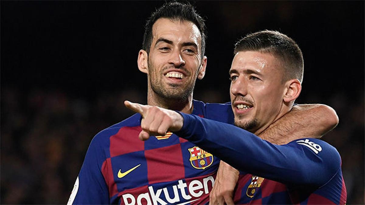 Lenglet aumentó la ventaja con el segundo tanto de cabeza tras un córner