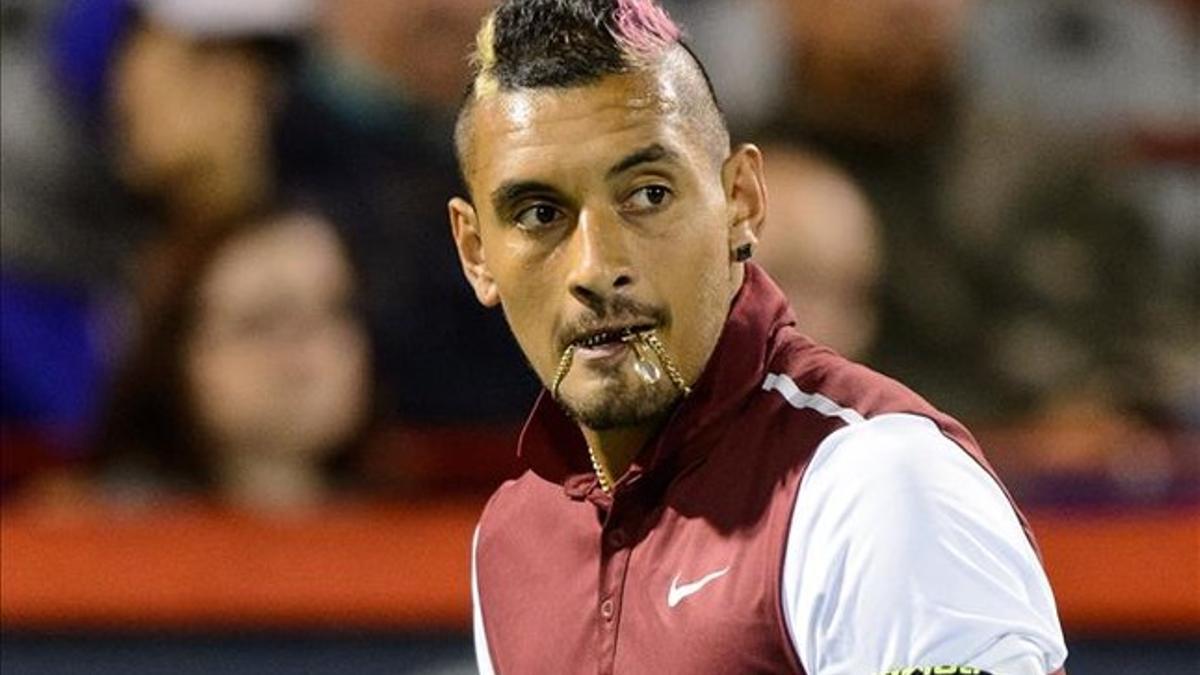 Lamentable comportamiento de Nick Kyrgios en Montreal