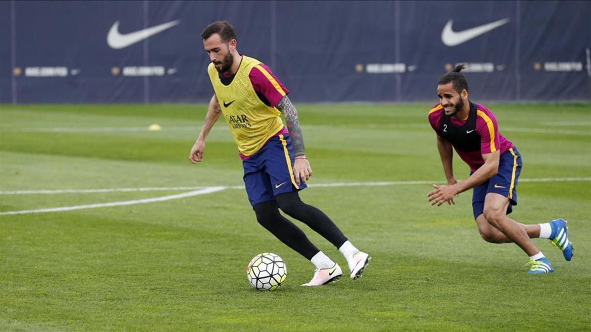 Douglas y Aleix Vidal compartieron vestuario la pasada temporada