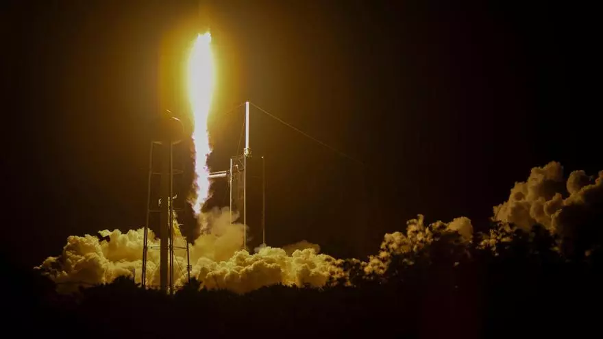 La NASA y SpaceX lanzan con éxito la misión Crew-7
