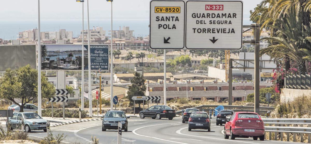 Santa Pola reivindica a Fomento la necesidad urgente de desdoblar la N-332