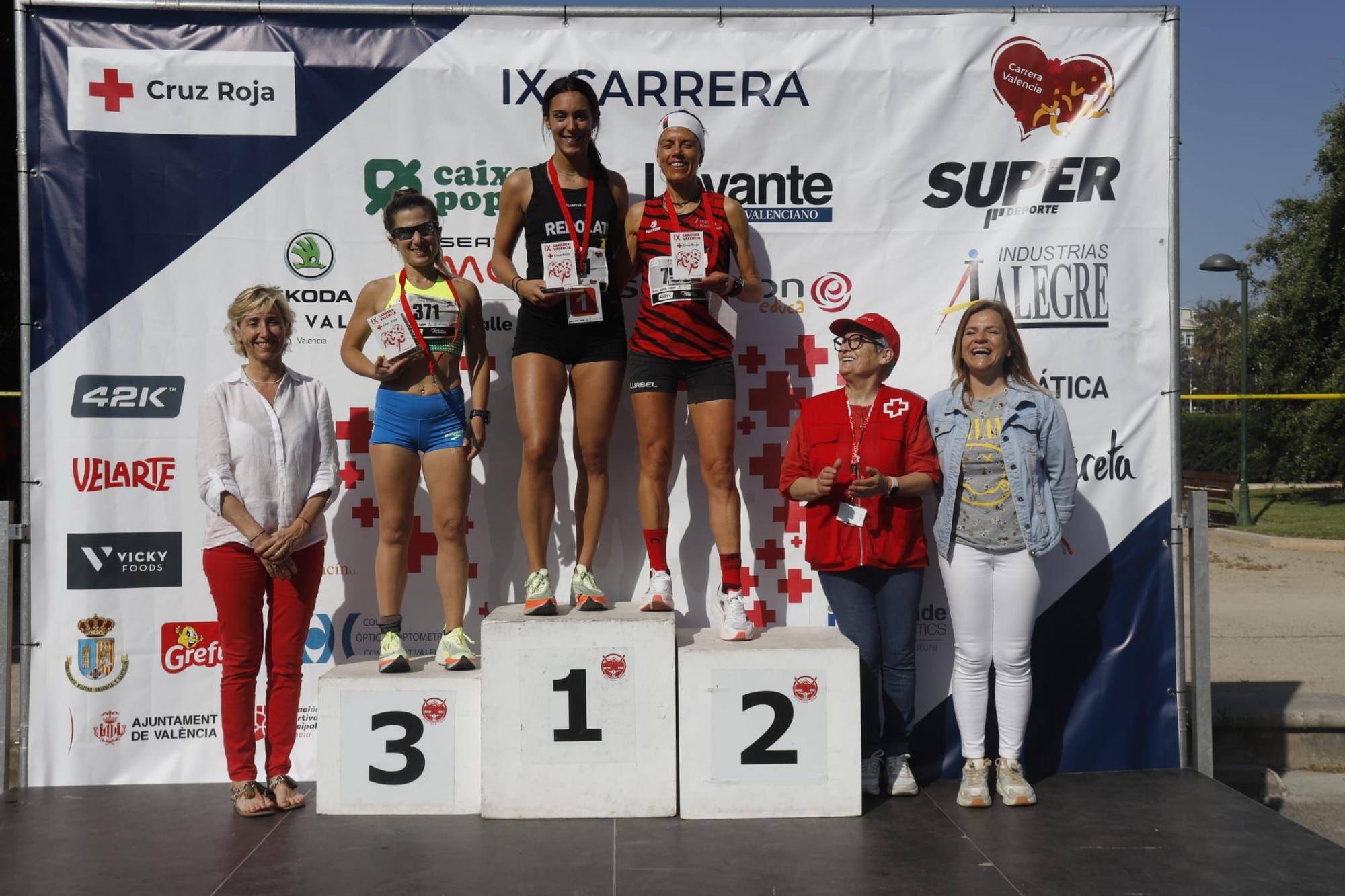 Miles de corredores en IX Carrera de Cruz Roja en València