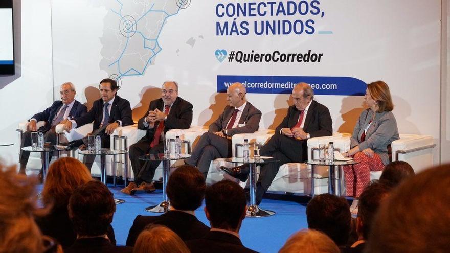 Casi 2.000 empresarios llevan a Madrid el clamor por el Corredor Mediterráneo