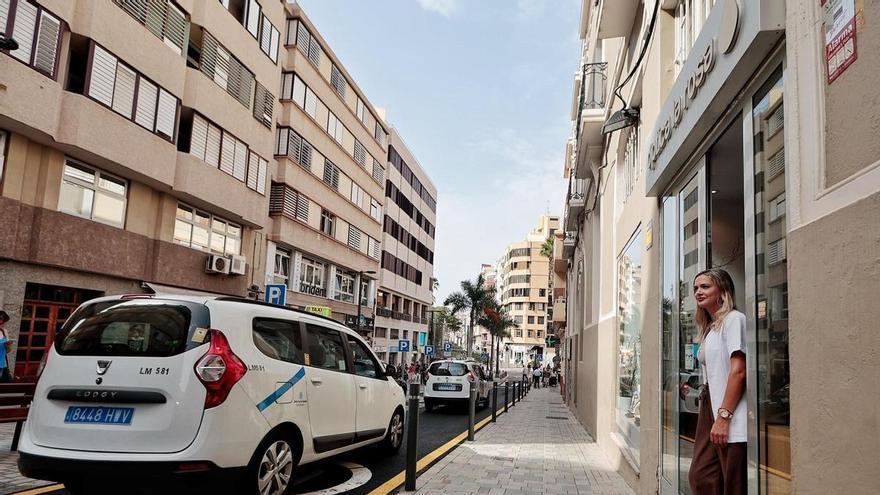 Apertura al tráfico de la calle de La Rosa, Santa Cruz de Tenerife