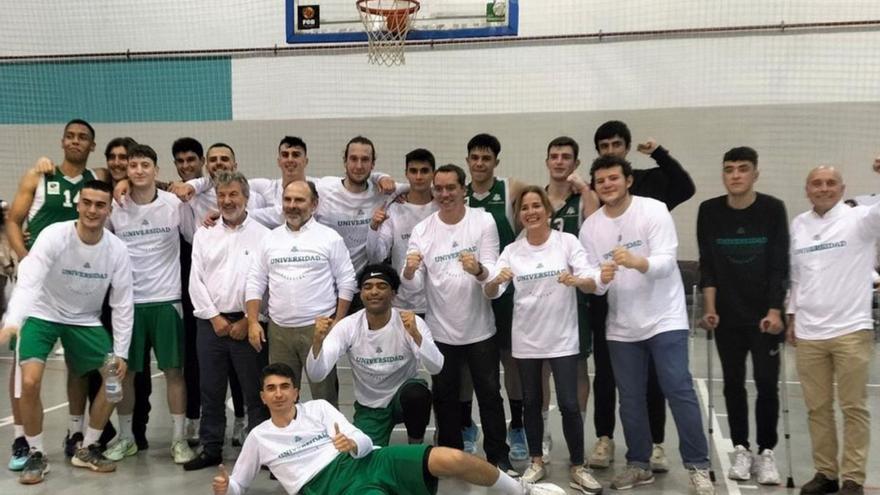 La Universidad de Oviedo hará efectivo el ascenso de su equipo de baloncesto a la Liga EBA