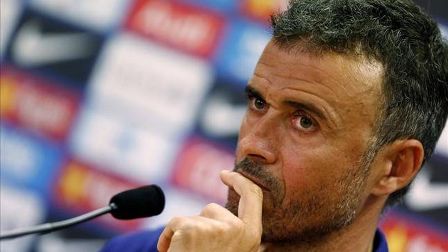 Luis Enrique: &quot;Veo muchas ganas de que reviente todo, pero somos como el corcho&quot;