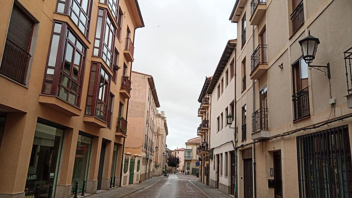 Casco histórico de Zamora capital.