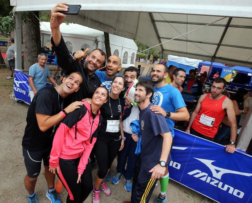 La competición arrancó ayer al mediodía en el parque vigués con 750 competidores