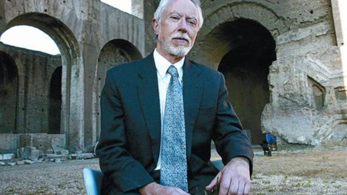 El premio Nobel surafricano J. M. Coetzee, en el Festival de Literatura de Roma, en junio del 2004.