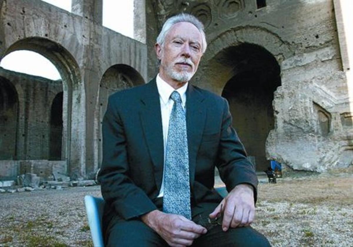 El premi Nobel sud-africà J. M. Coetzee, al Festival de Literatura de Roma, el juny del 2004.