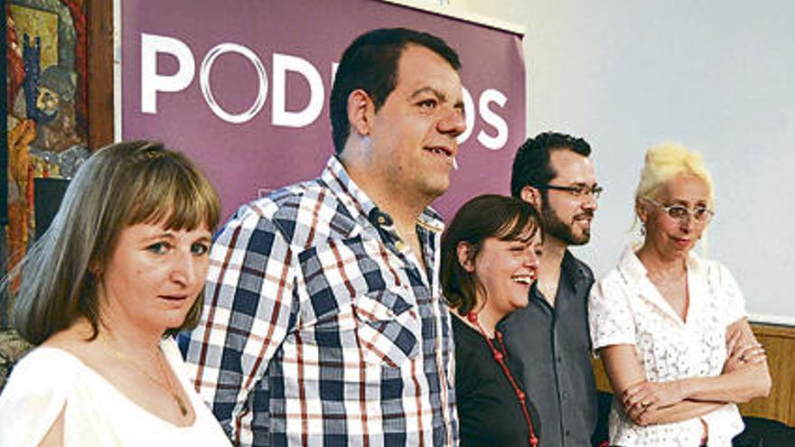 Candidatos de Podemos a Cortes.