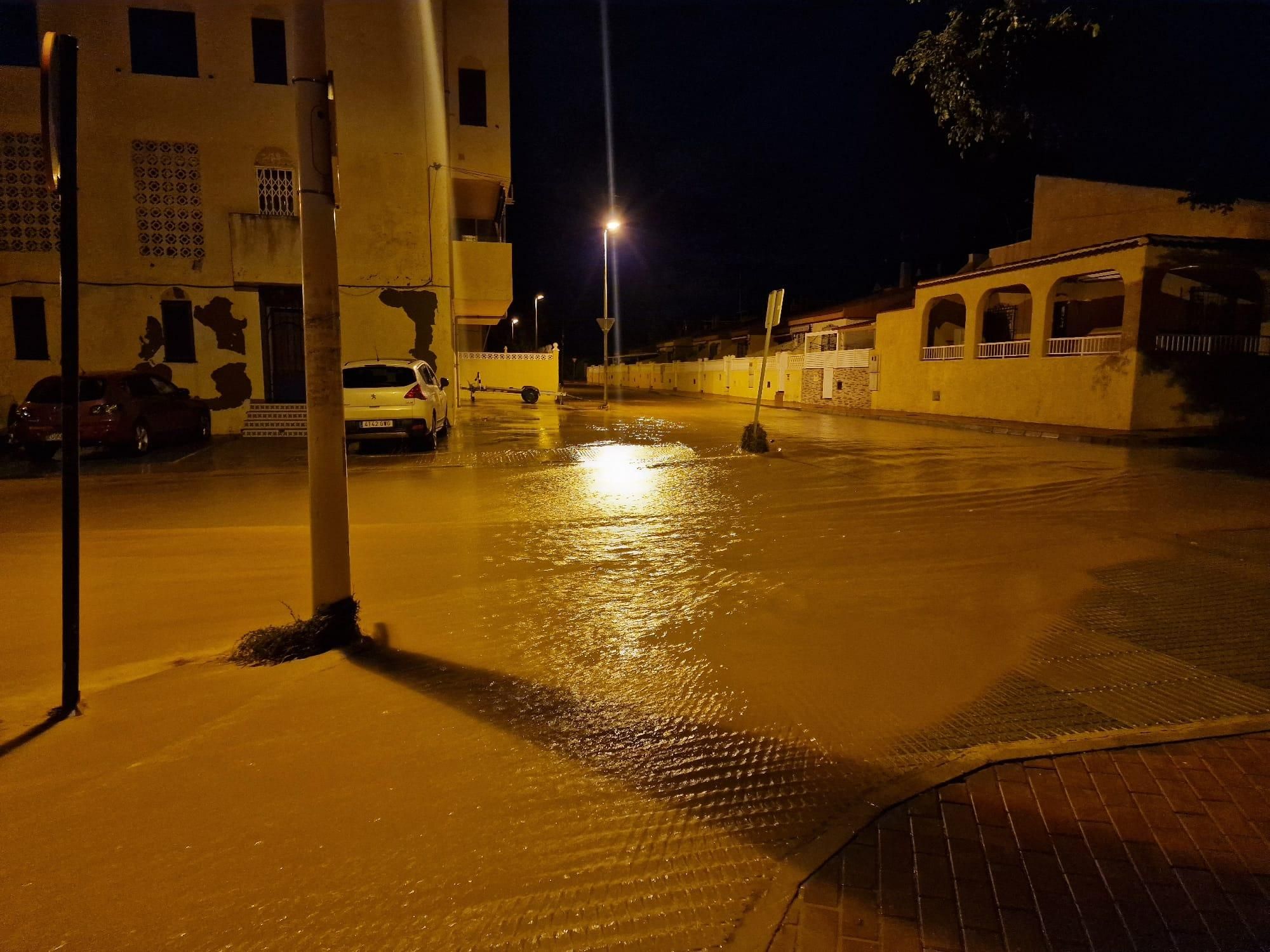 Los estragos de la dana Alice en el litoral de la Región, en imágenes