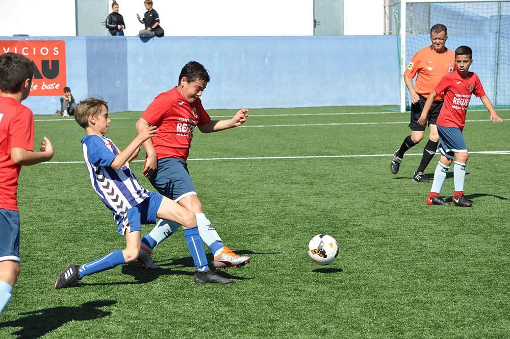 Fútbol base del fin de semana