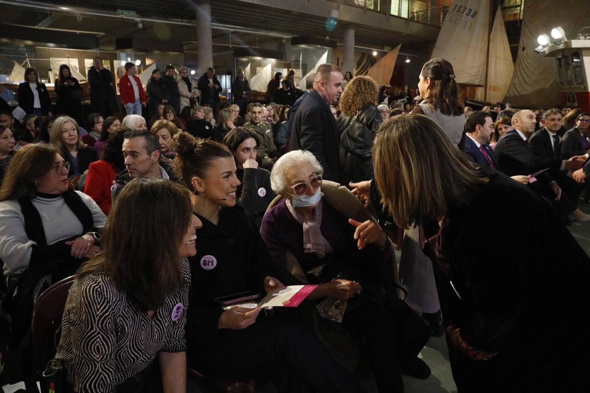 EN IMÁGENES: El acto institucional del 8M Asturias en el Museo Marítimo de Luanco EN IMÁGENES: El acto institucional del 8M Asturias en el Museo Marítimo de Luanco