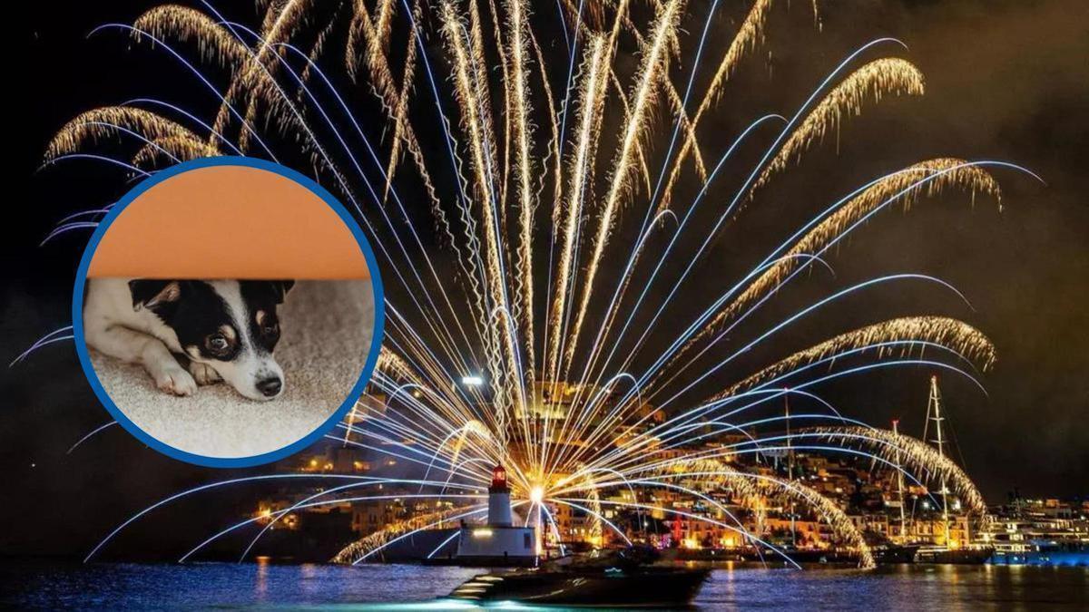 Vecinos de Ibiza cuestionan los fuegos artificiales del 8 de agoto