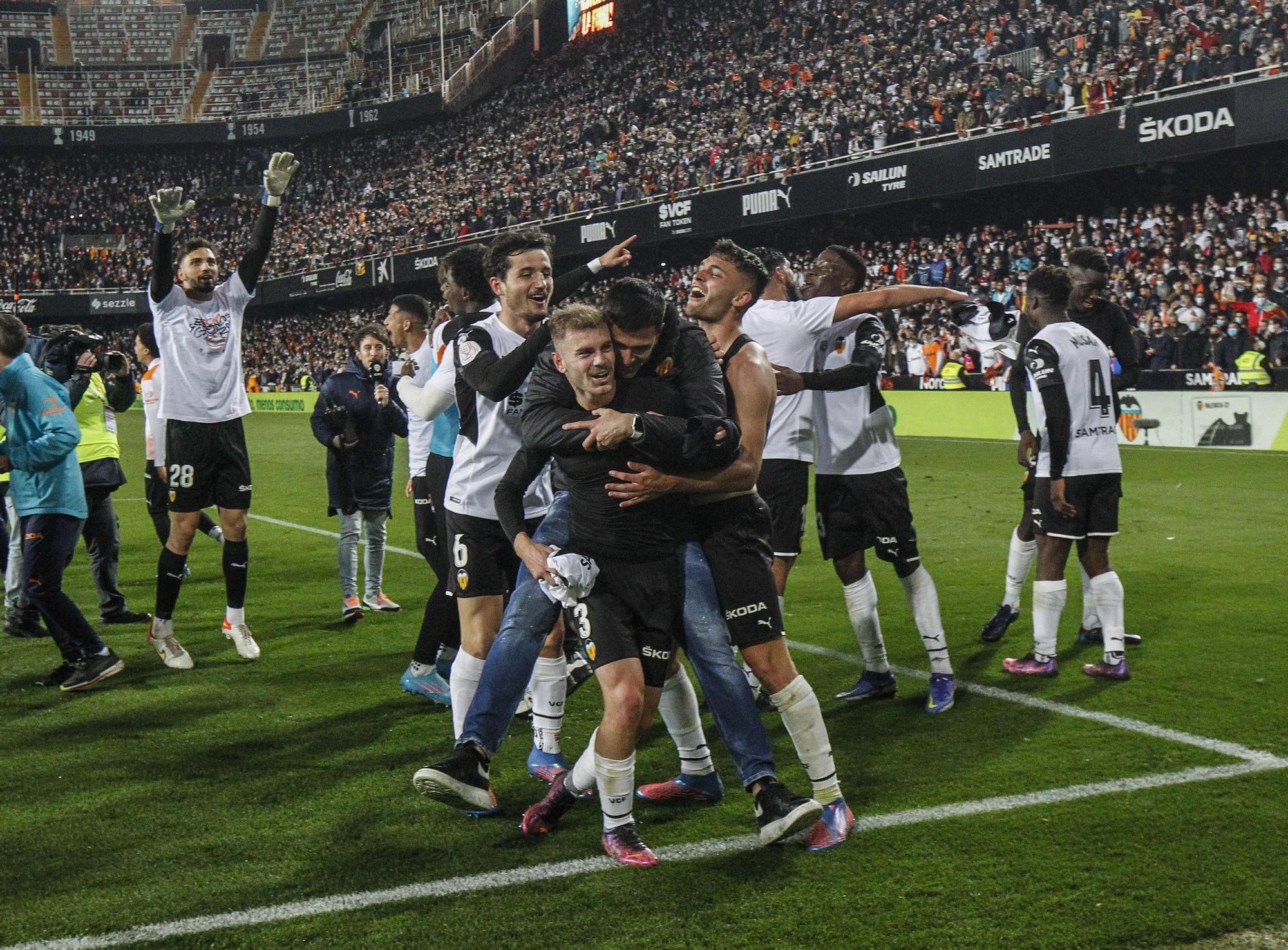 Valencia - Athletic, en imágenes