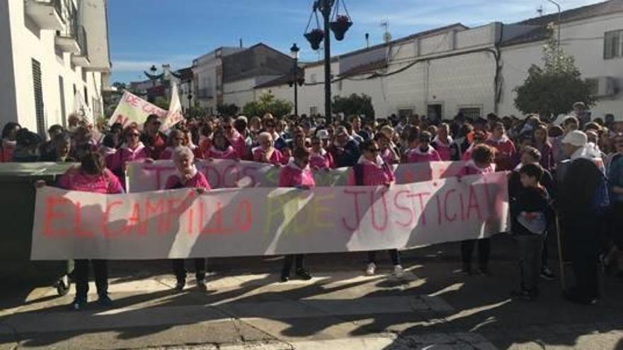 El punt d&#039;arribada de la marxa va ser el Campillo